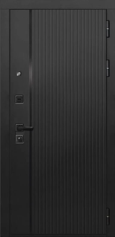 Входная дверь ДвериПРО L-45 ФЛ-700 (10мм, ясень грей) DPRO200247 внешняя сторона