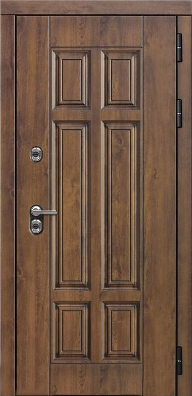 Входная дверь ДвериПРО Квадро ФЛ-291 (Line, 10мм, белый софт) DPRO195414 внешняя сторона