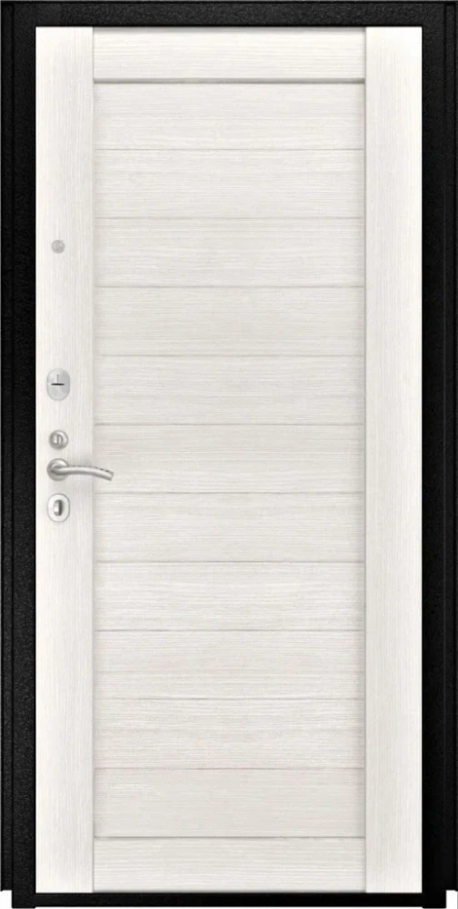 Входная дверь ДвериПРО Elfy СБ-3 листв. бел. (21 беленый дуб) DPRO198375 внутренняя сторона