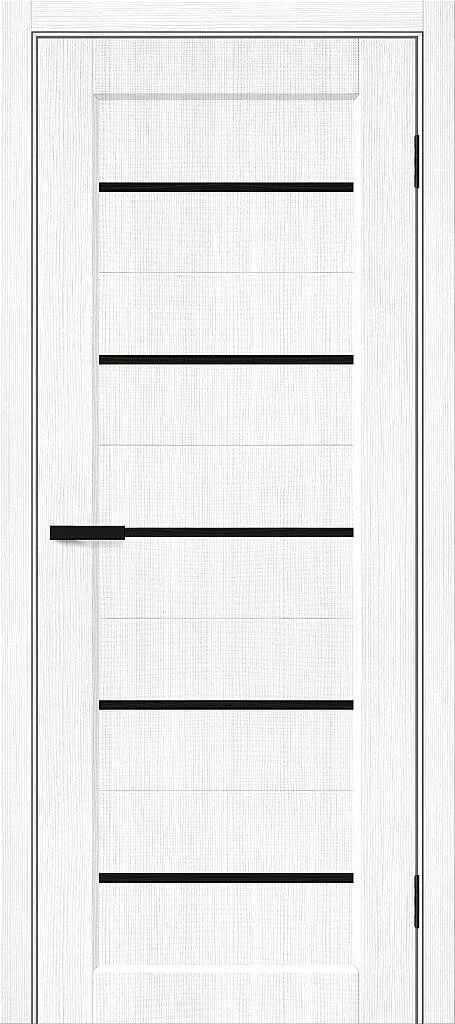 Фото Межкомнатная дверь Мода-22 Black Shine Snow Melinga BR6396